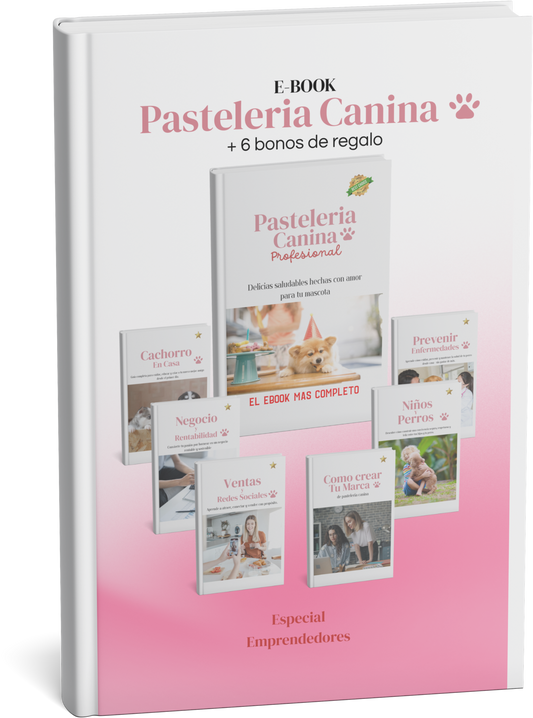 Pasteleria Canina Profesional: Emprende desde casa.